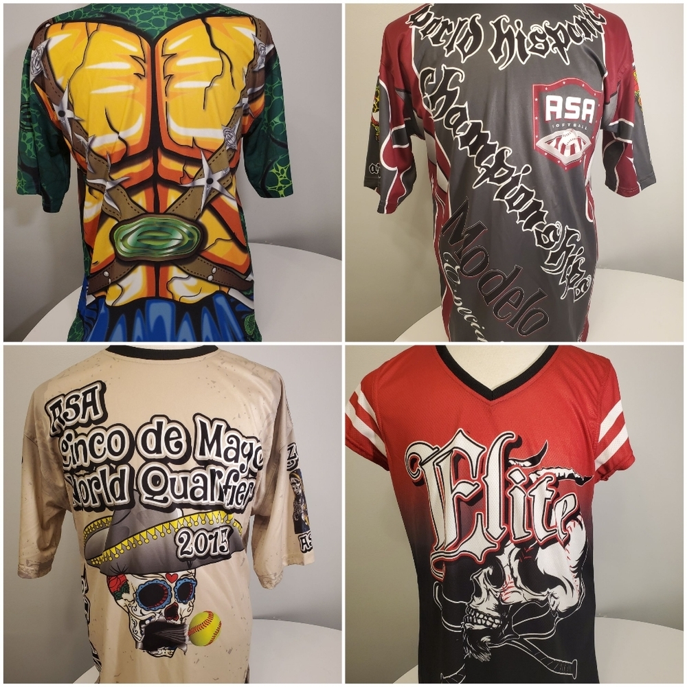 NEW (4) MEN'S Elite Sportswear Tees Size XL